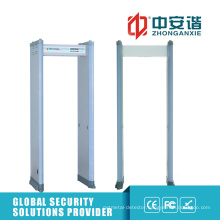 High Security Digital Walk Through Metal Detectors 18 Zones Partition Detection Metal Detectors